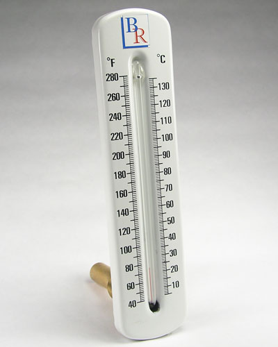Models BRHW5/5A Hot Water Thermometers - Blue Ribbon Corp.